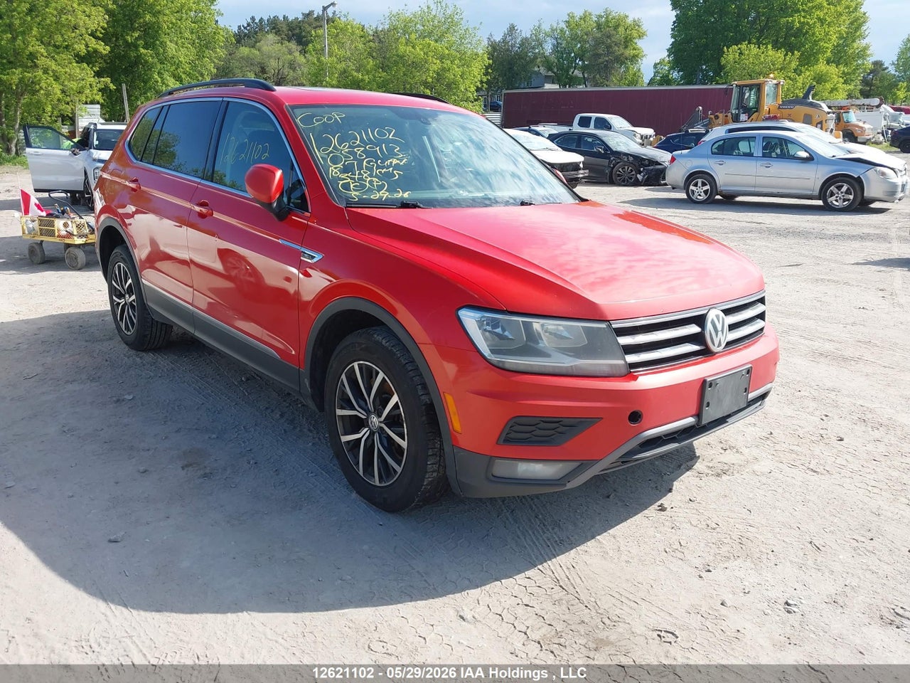 3VV2B7AX4JM058913 · 2018 VOLKSWAGEN TIGUAN COMFORTLINE