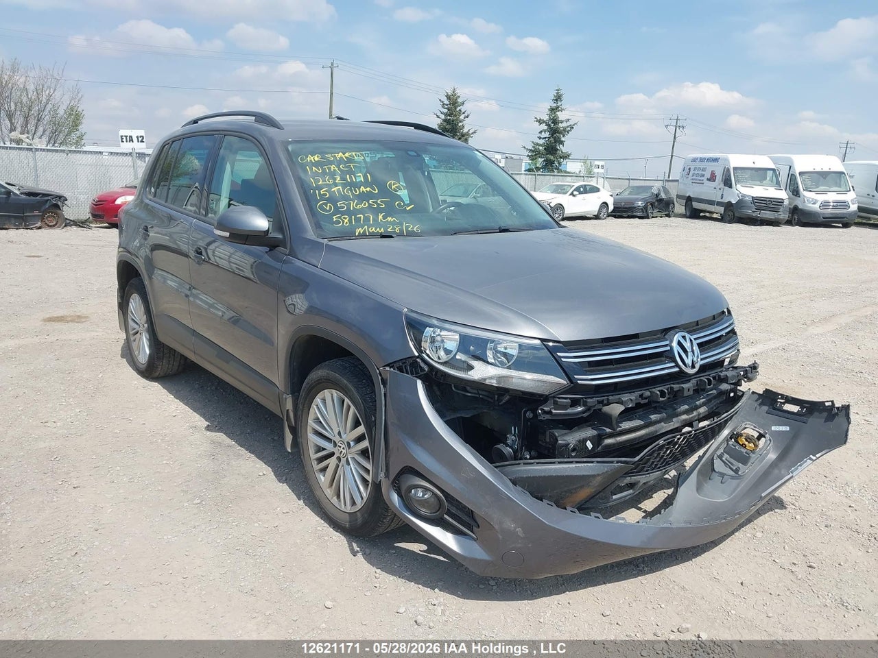 WVGJV7AX4FW576055 · 2015 VOLKSWAGEN TIGUAN S/SE/SEL/R-LINE