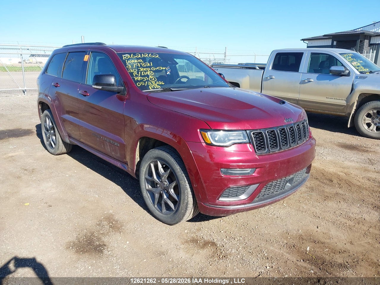 1C4RJFBG1LC279821 · 2020 JEEP GRAND CHEROKEE LIMITED X