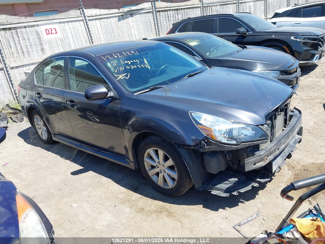 4S3BMGB67D3030592 · 2013 SUBARU LEGACY 2.5I PREMIUM