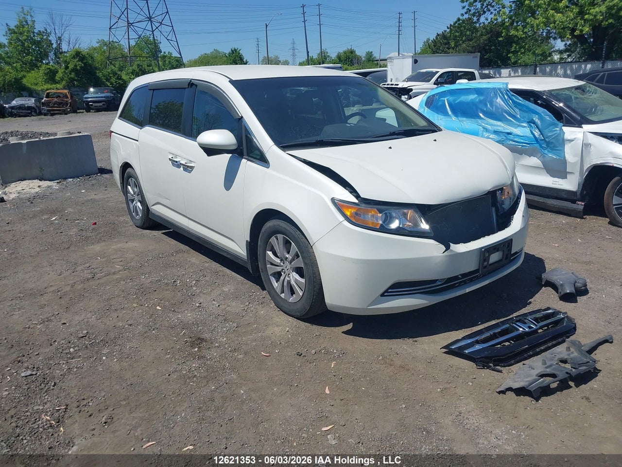 5FNRL5H46FB509216 · 2015 HONDA ODYSSEY EX