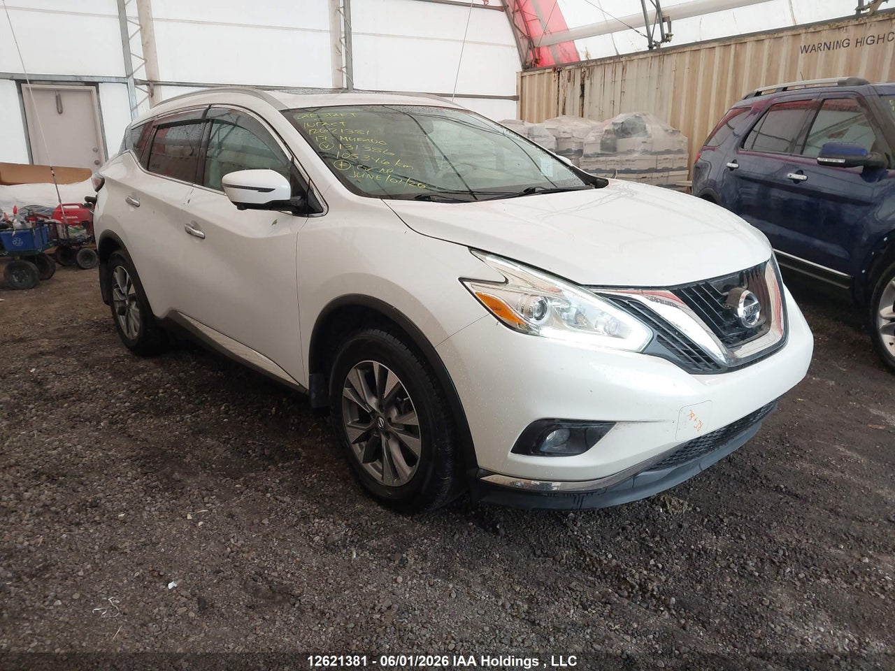 5N1AZ2MHXHN131386 · 2017 NISSAN MURANO PLATINUM/SL/SV