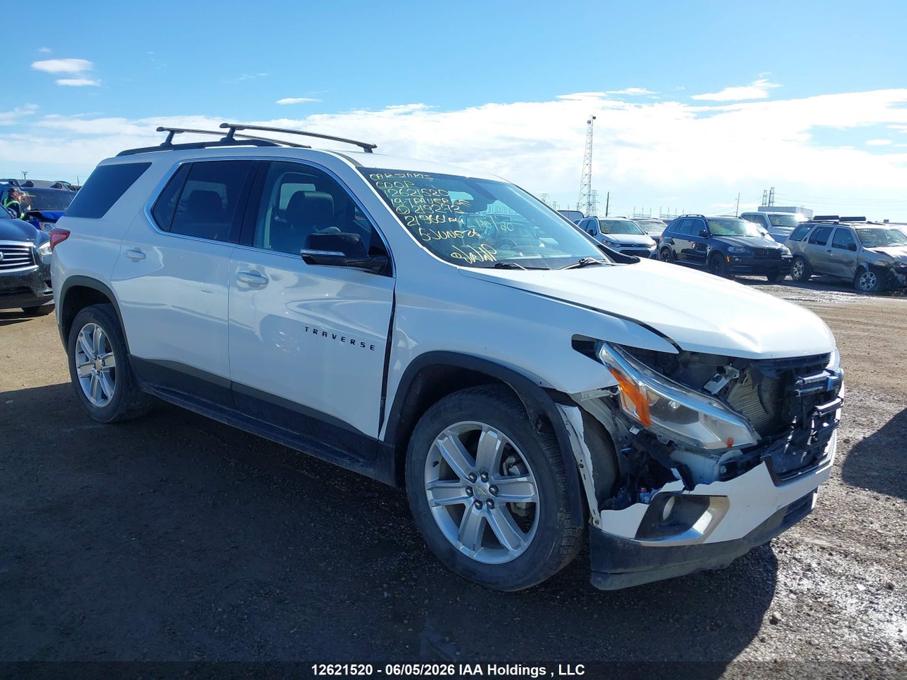 1GNEVHKW5KJ219273 · 2019 CHEVROLET TRAVERSE 3LT
