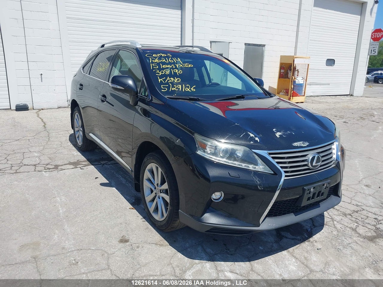 2T2BK1BA1FC308190 · 2015 LEXUS RX 350/BASE/F SPORT
