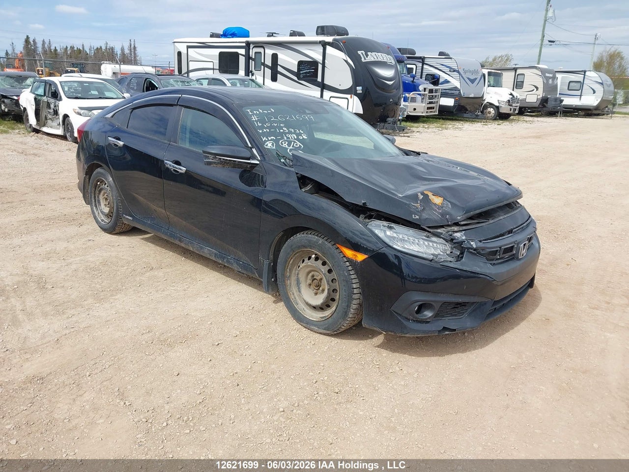 2HGFC1F94GH105936 · 2016 HONDA Civic touring