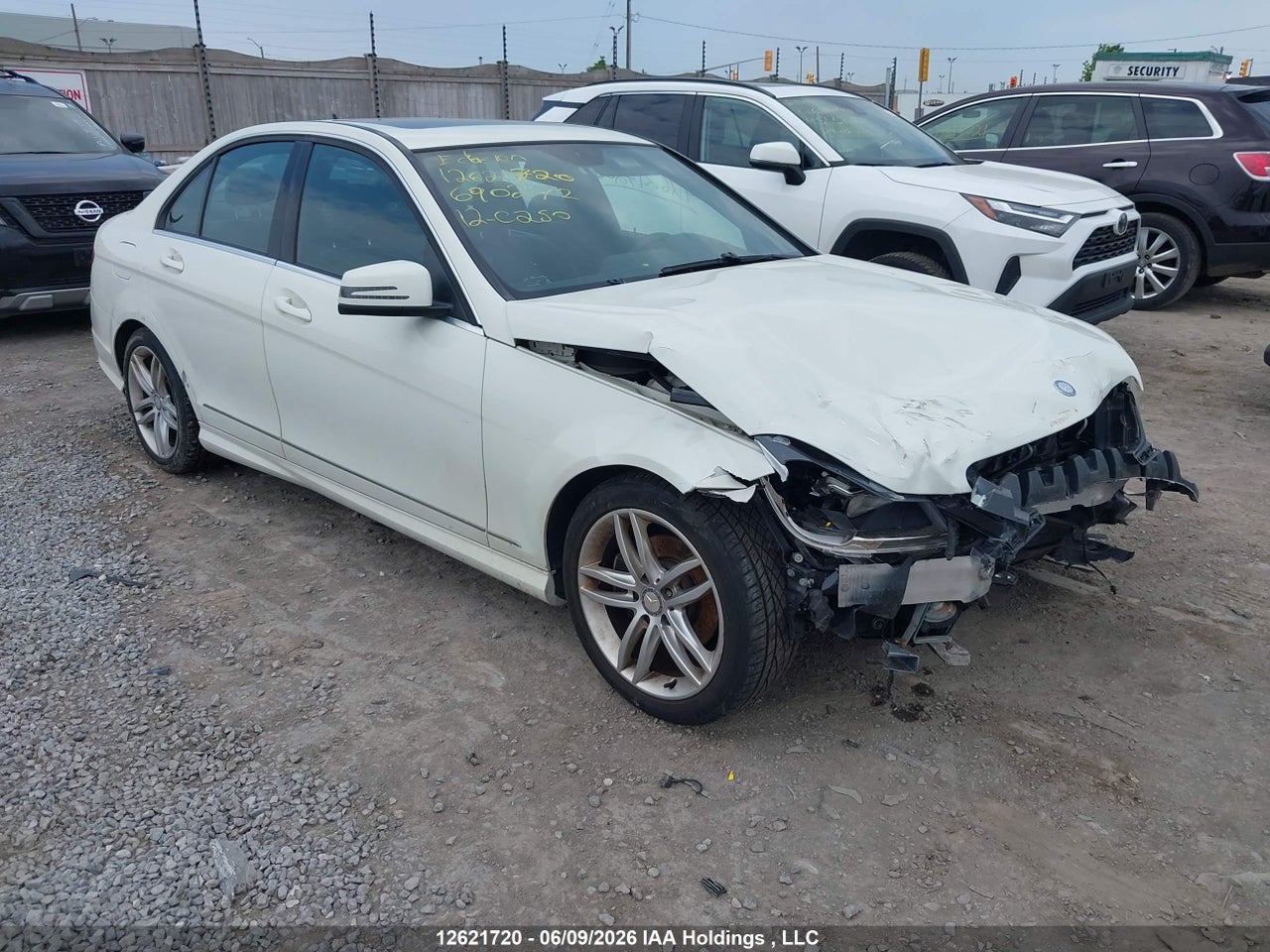 WDDGF8FB5CA690272 · 2012 MERCEDES BENZ C 250 4MATIC