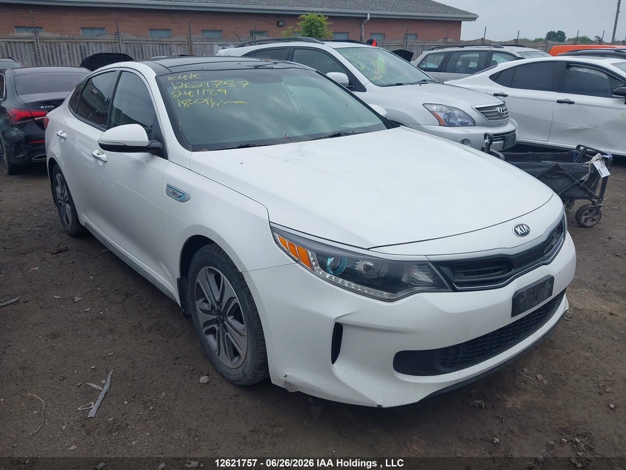 KNAGU4LE6J5024189 · 2018 KIA OPTIMA HYBRID EX