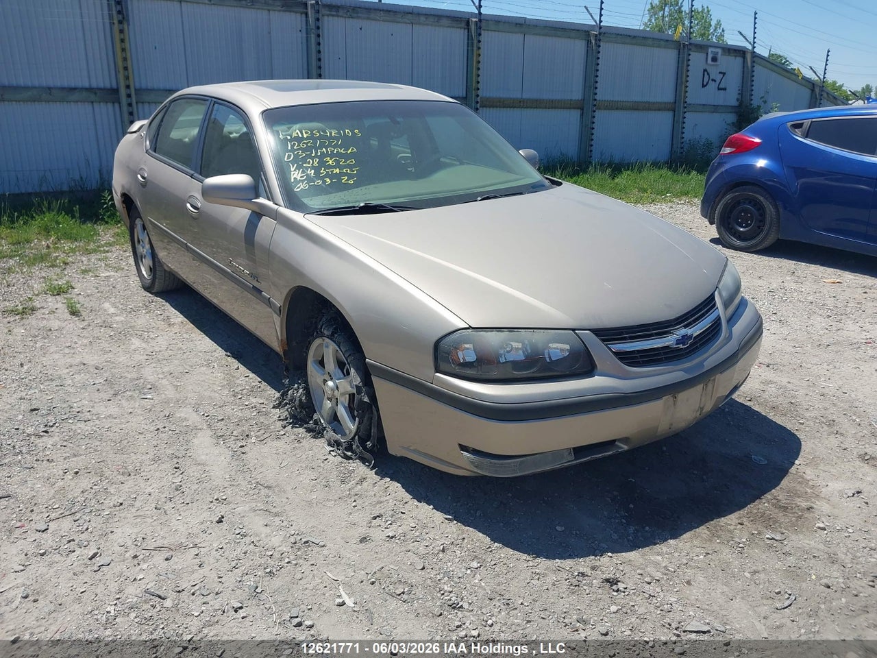 2G1WH52K439283620 · 2003 CHEVROLET IMPALA