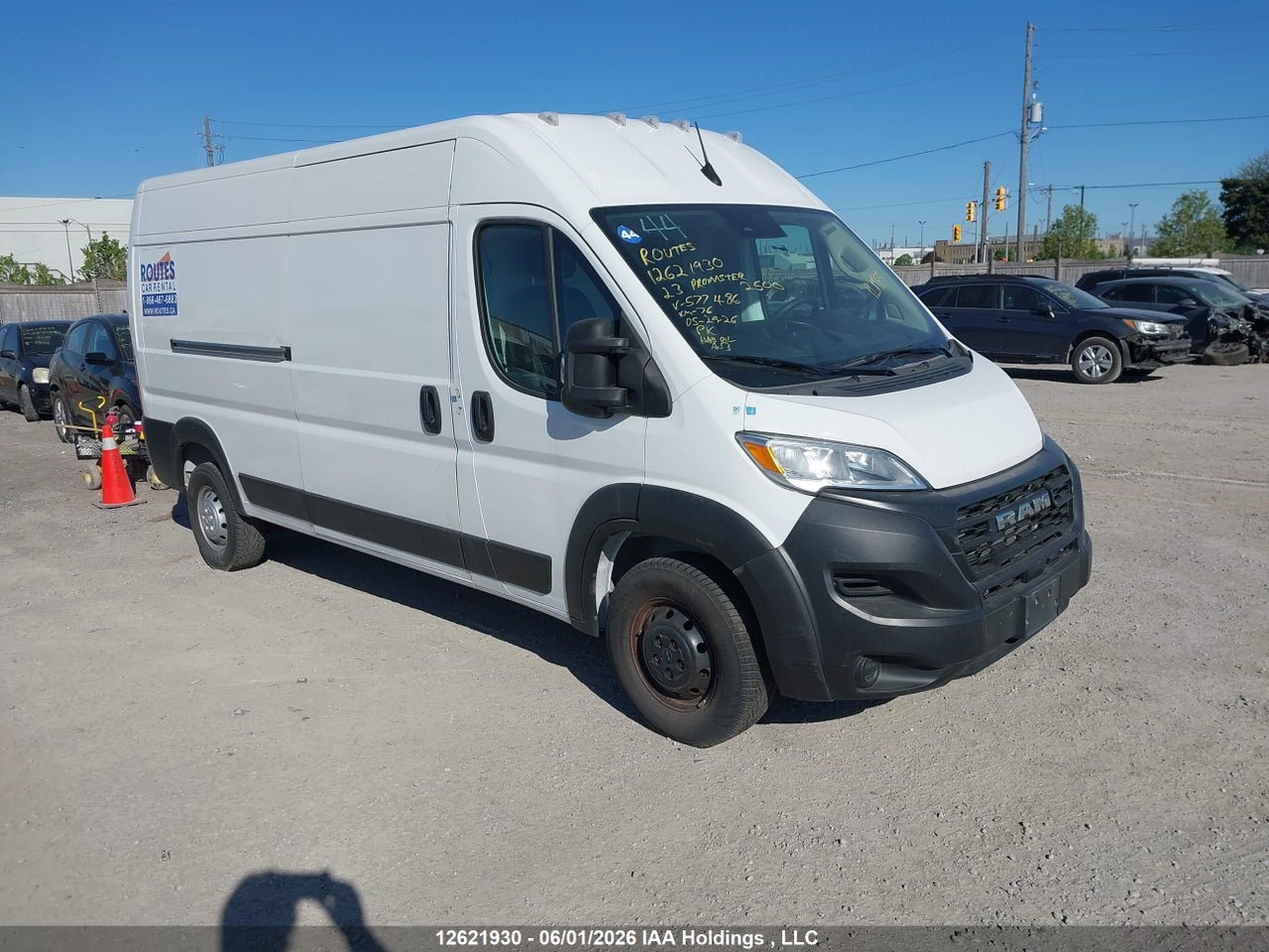 3C6LRVDG8PE****** · 2023 RAM PROMASTER 2500 2500 HIGH