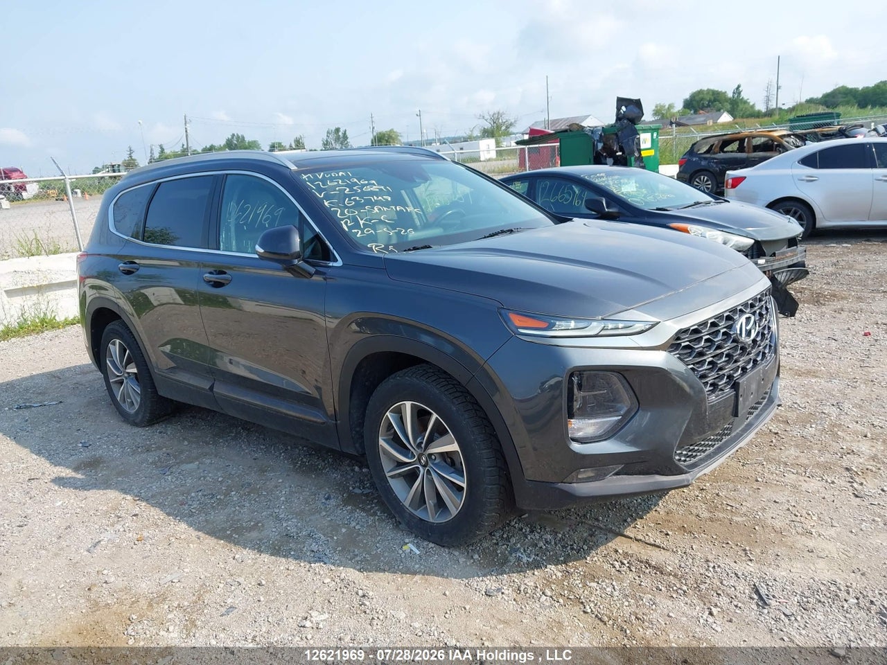 5NMS3CAA5LH256891 · 2020 HYUNDAI SANTA FE SEL/SEL PLUS