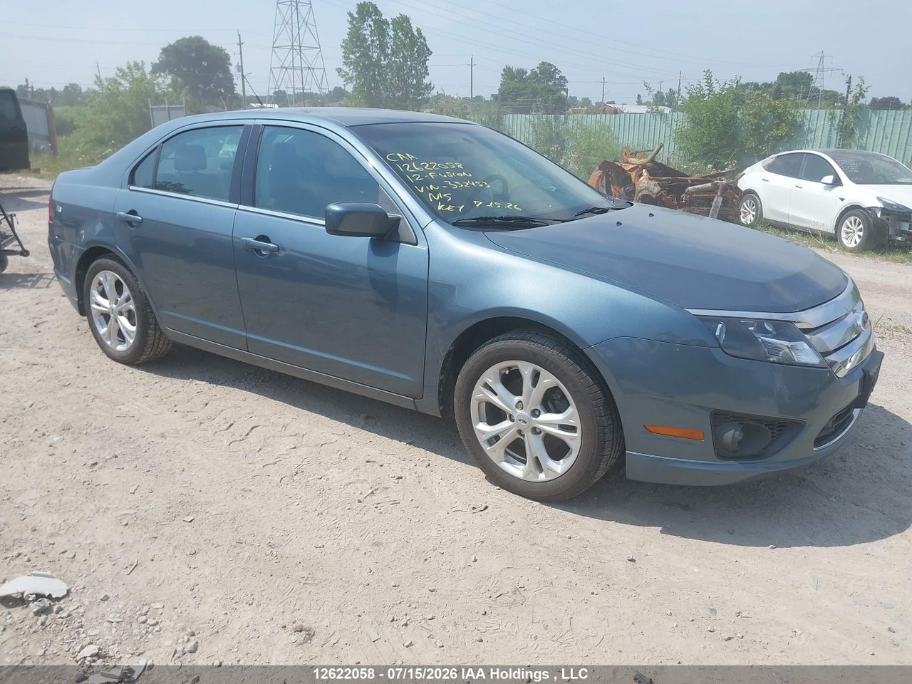 3FAHP0HA0CR352453 · 2012 FORD FUSION SE