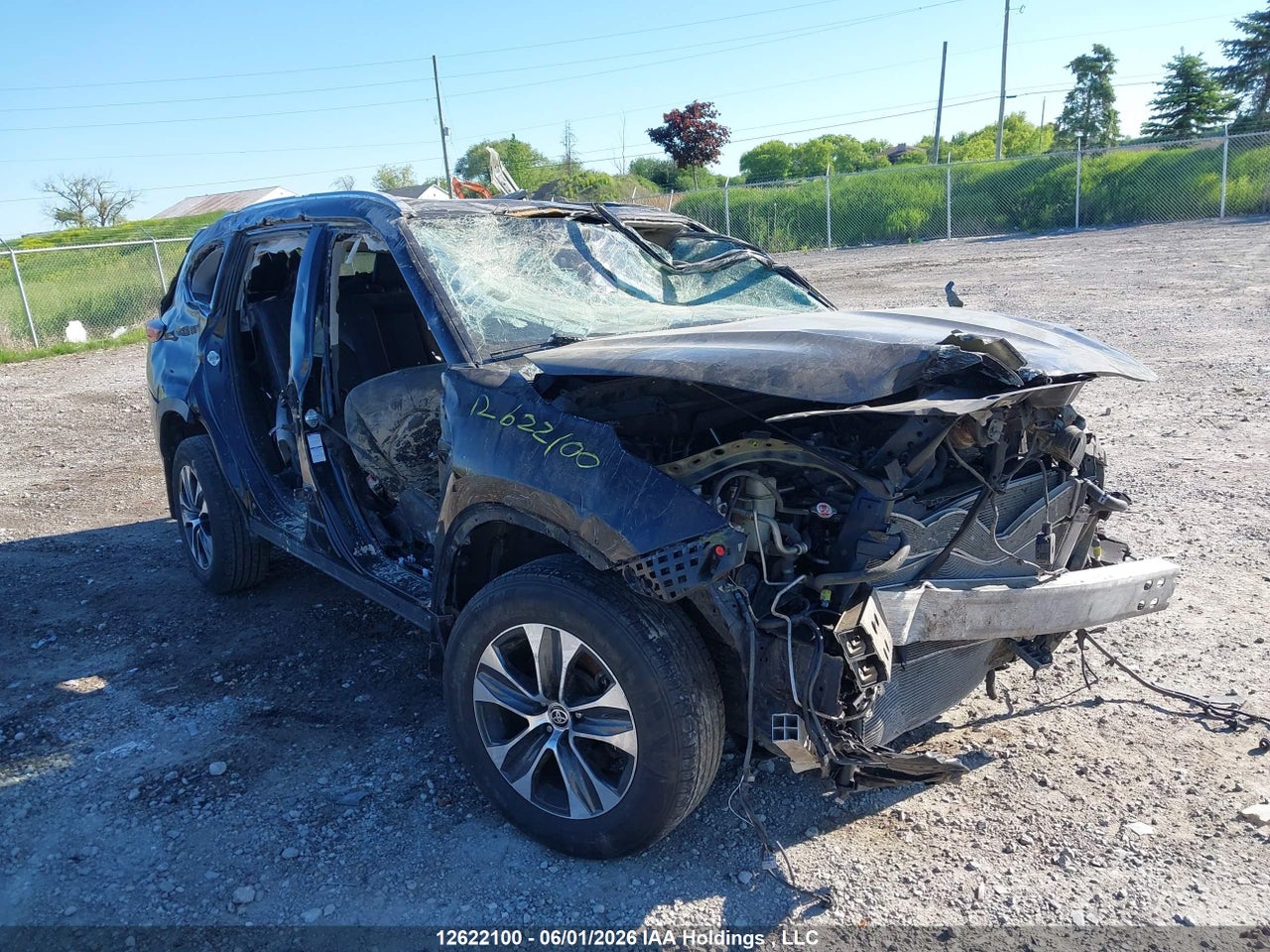 5TDGBRCH8MS528967 · 2021 TOYOTA HIGHLANDER HYBRID XLE