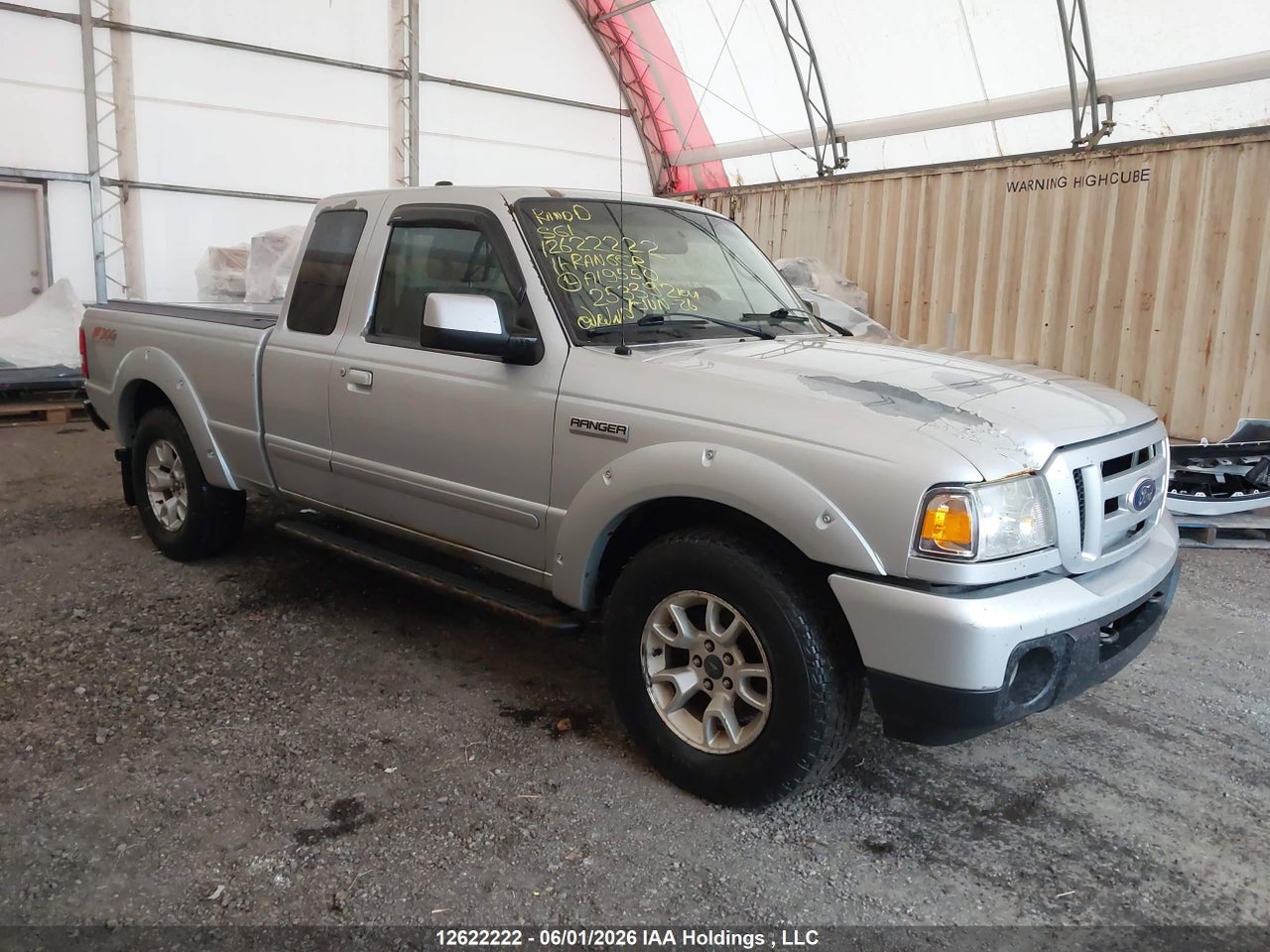 1FTLR4FE8BPA19550 · 2011 FORD RANGER SUPER CAB
