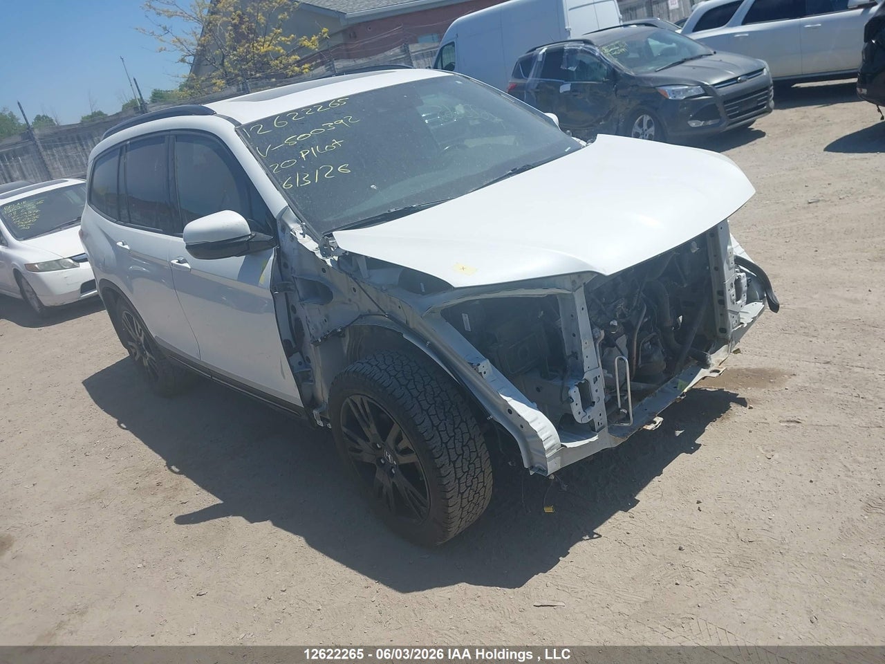 5FNYF6H01LB500392 · 2020 HONDA PILOT BLACK EDITION