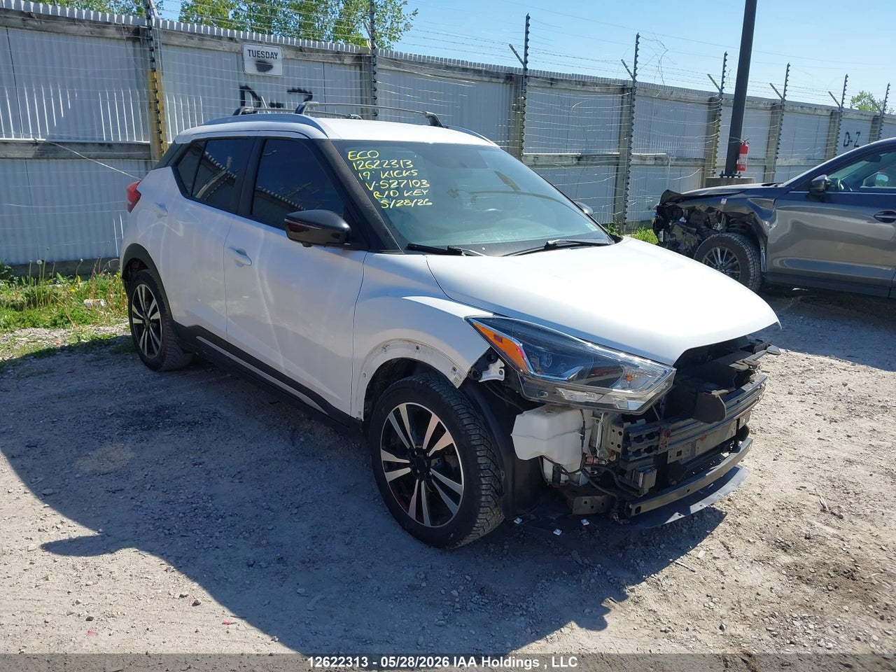 3N1CP5CU6KL527103 · 2019 NISSAN KICKS S/SR/SV