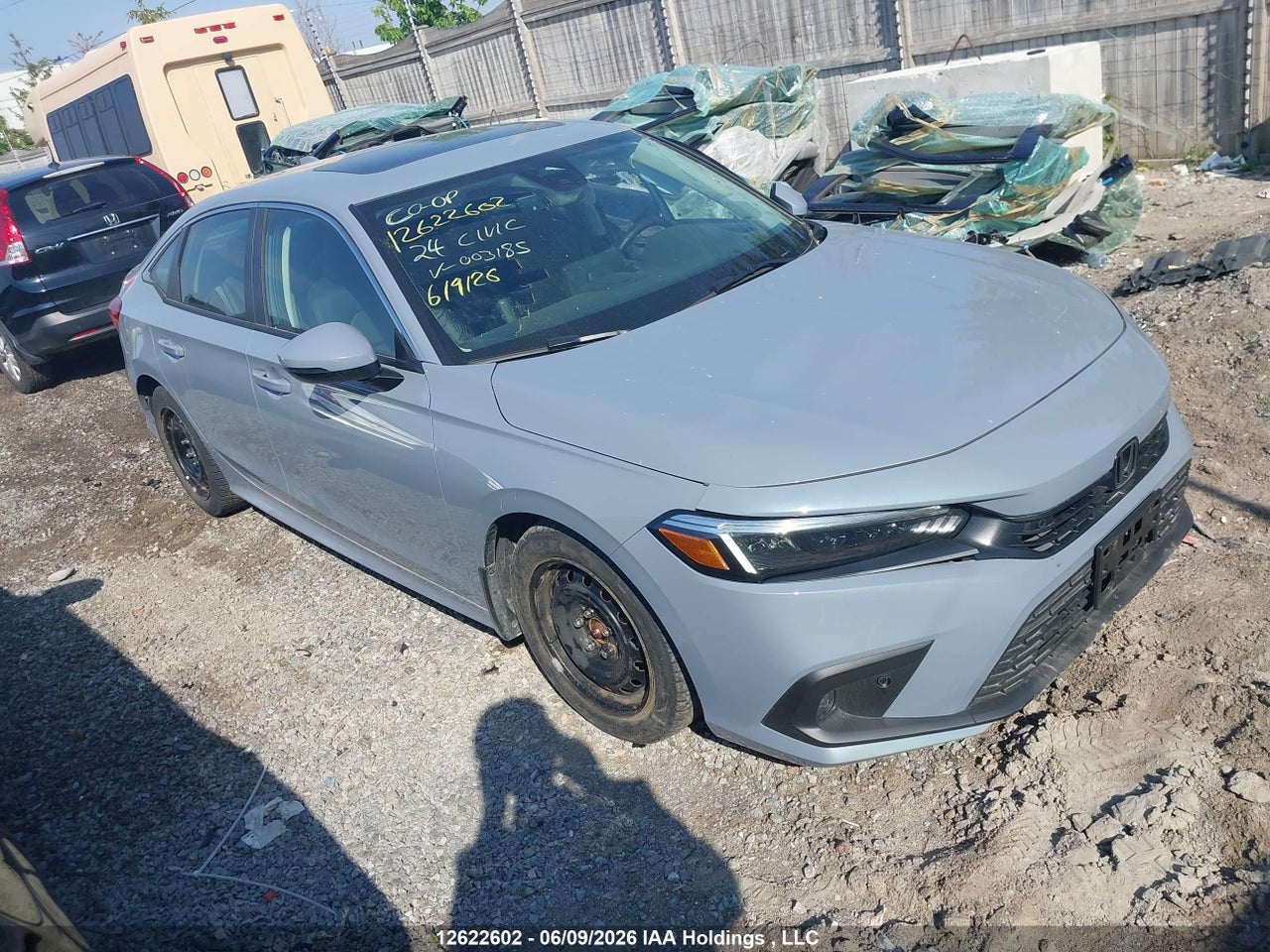 2HGFE1F95RH003185 · 2024 HONDA Civic touring