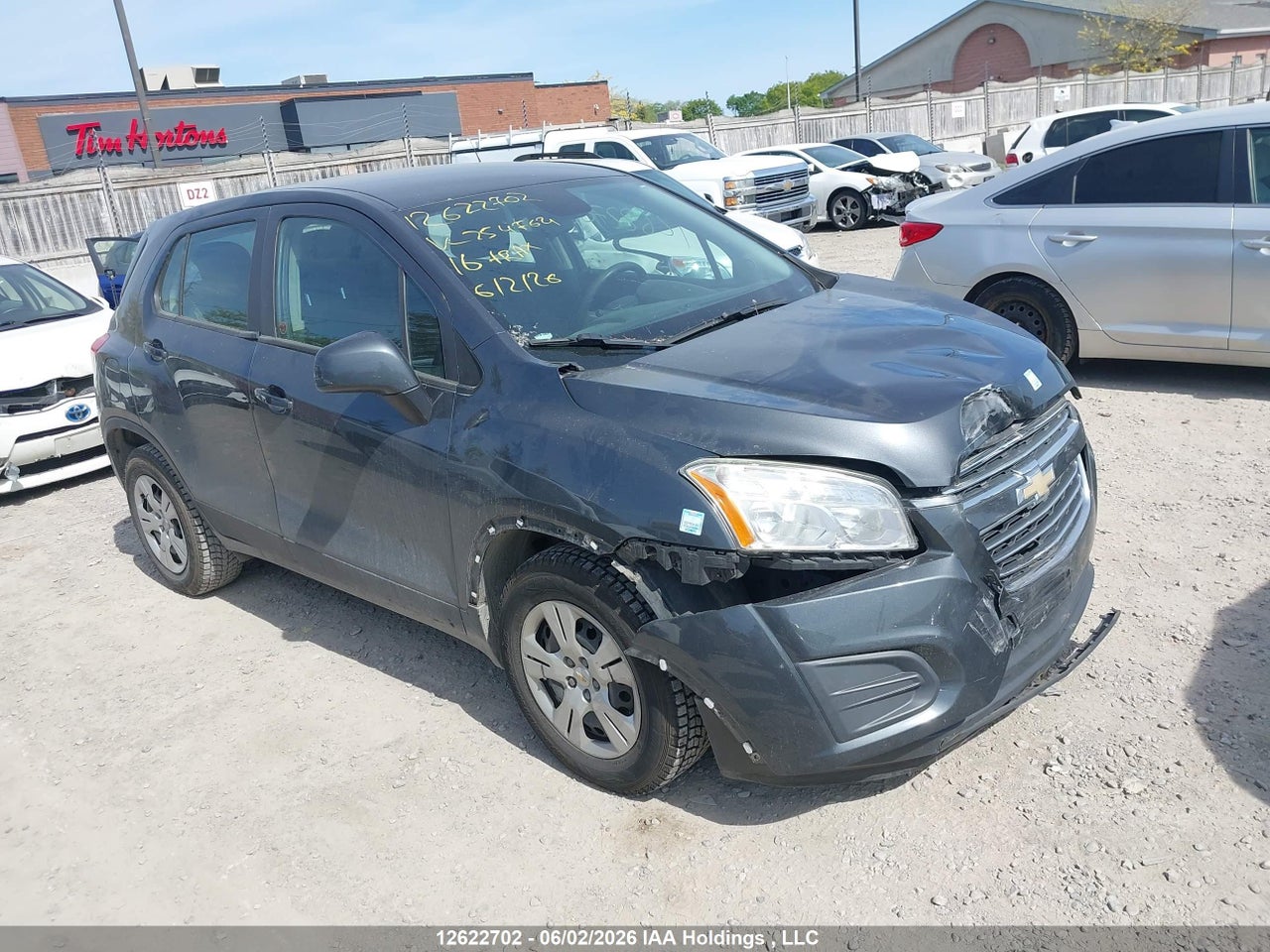 3GNCJKSB5GL254764 · 2016 CHEVROLET TRAX LS