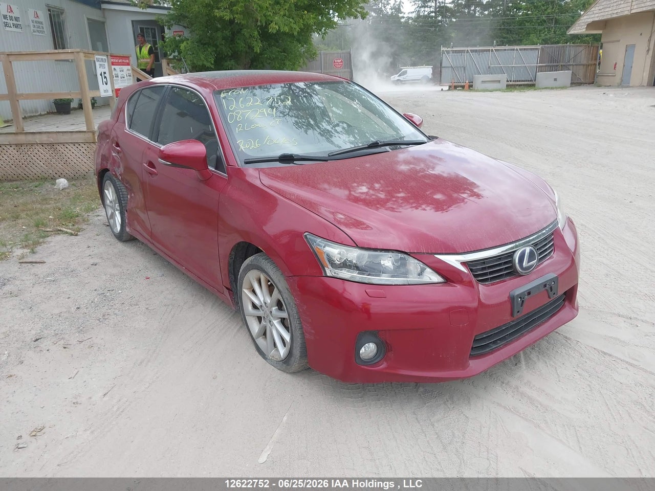 2012 LEXUS CT