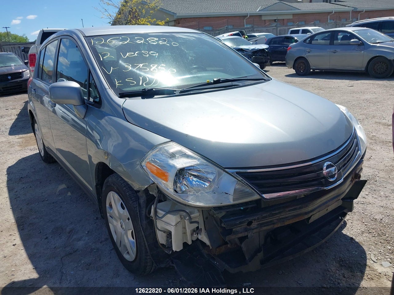 3N1BC1CP0CL375850 · 2012 NISSAN VERSA S/SL