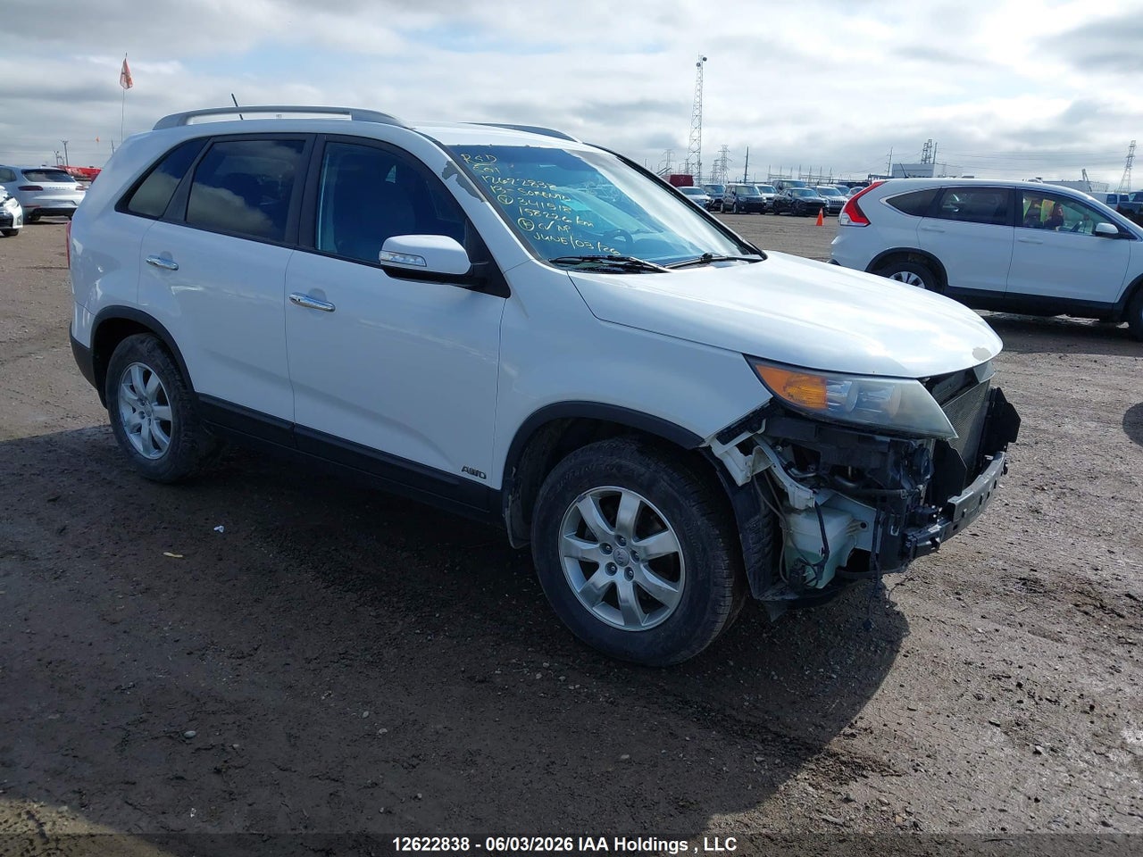 5XYKTDA20DG341518 · 2013 KIA SORENTO LX V6