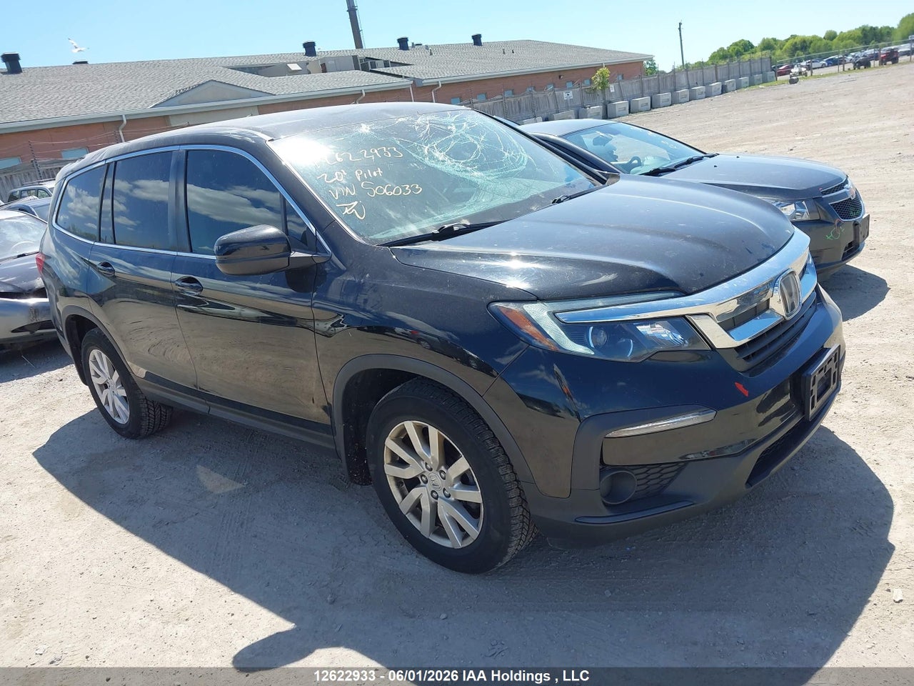 5FNYF6H12LB506033 · 2020 HONDA PILOT LX