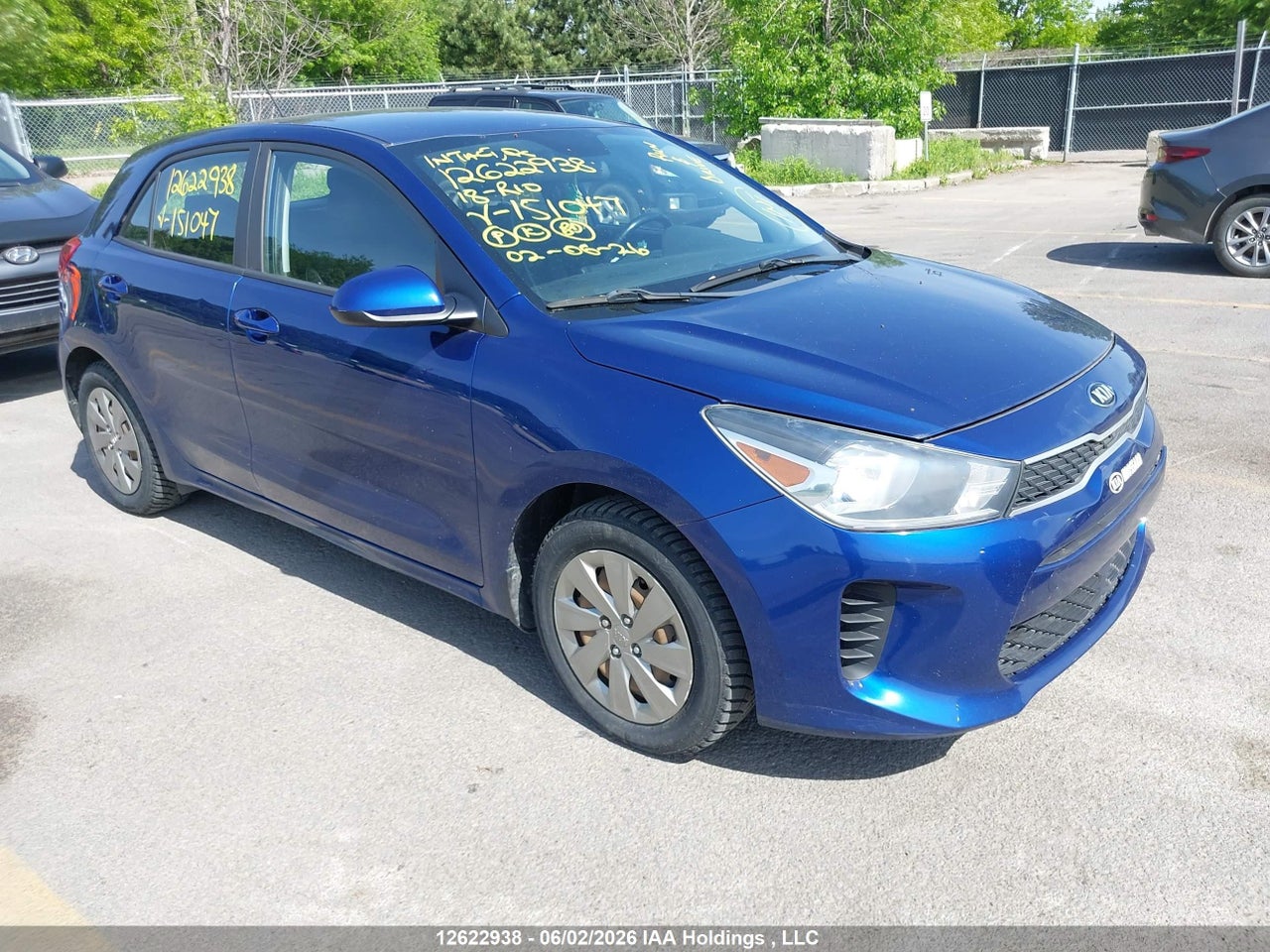 3KPA25AB5JE151047 · 2018 KIA RIO