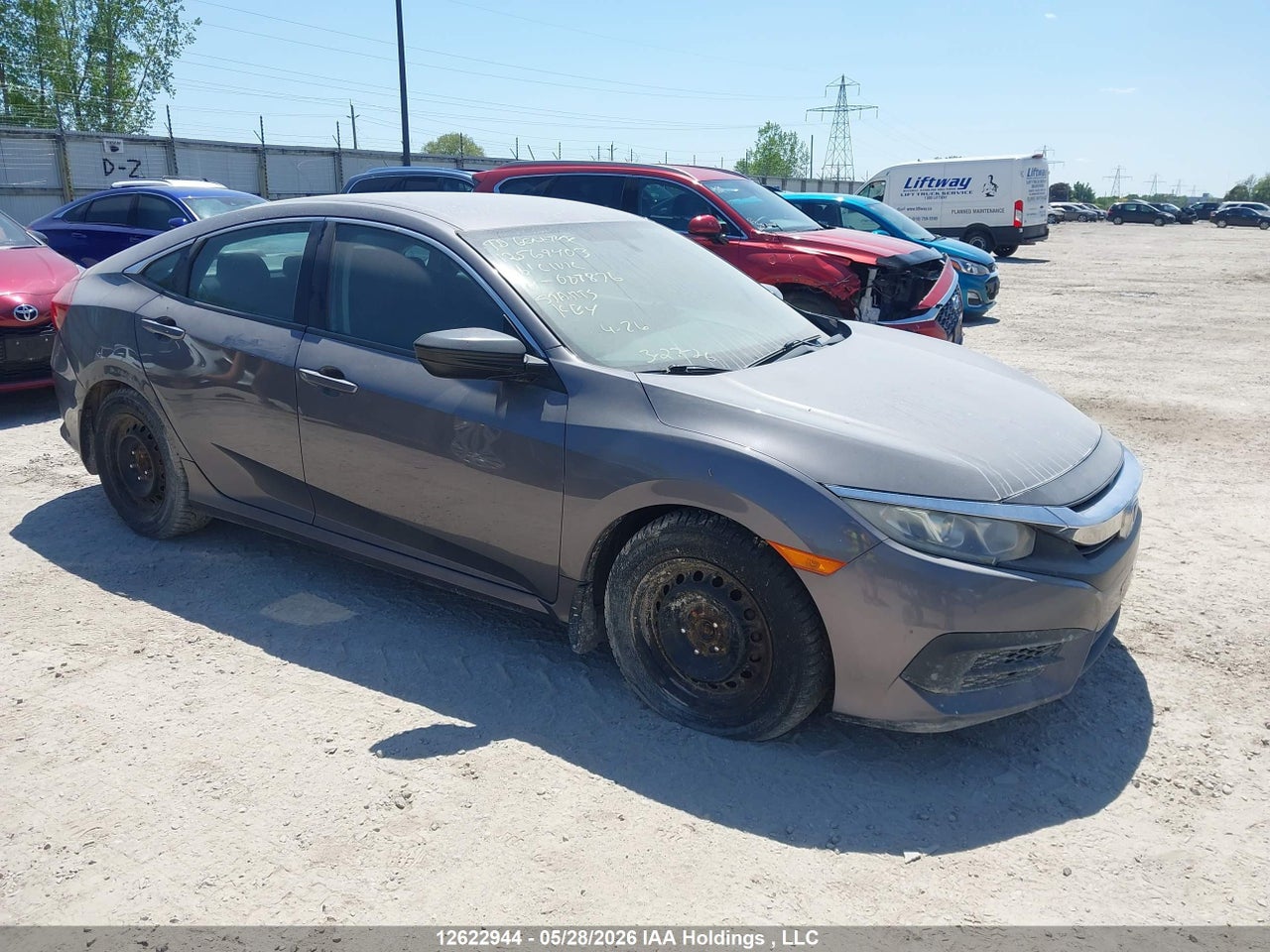 2HGFC2E21GH007876 · 2016 HONDA CIVIC DX