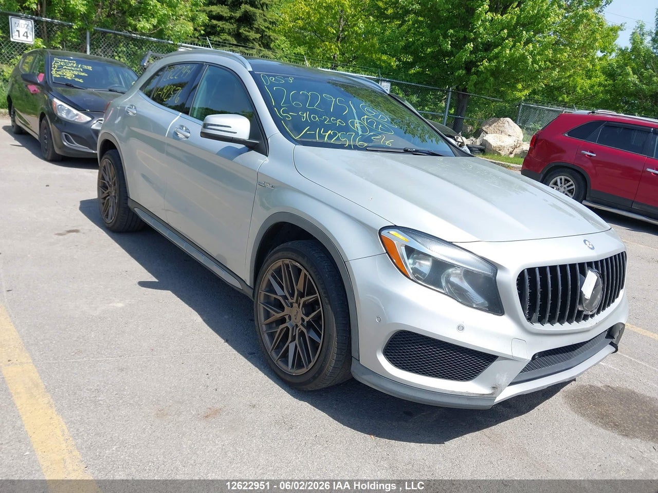 WDCTG4GB9FJ142576 · 2015 MERCEDES BENZ GLA 250 4MATIC