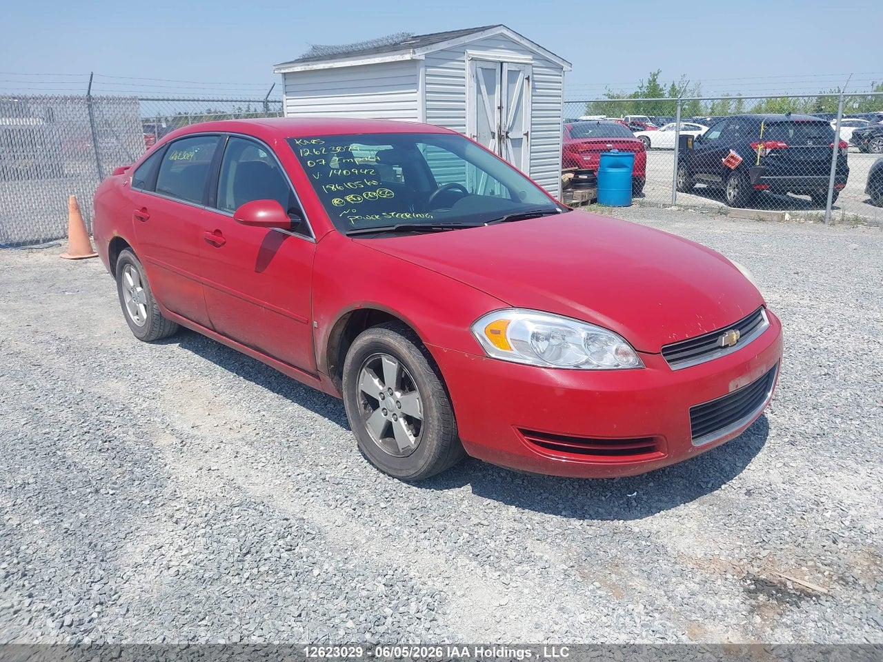 2G1WB58N179140942 · 2007 CHEVROLET IMPALA LS