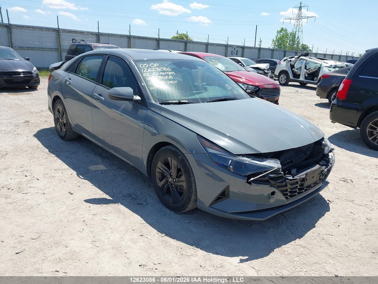 KMHLM4AG0NU278428 · 2022 HYUNDAI ELANTRA PREFERRED IVT WITH SUN AND TECH PACKAGE