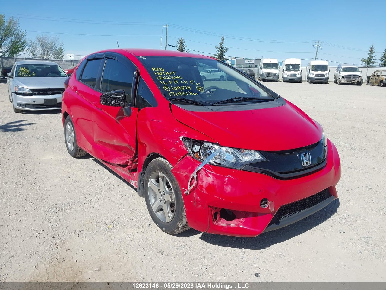 3HGGK5H52GM109378 · 2016 HONDA FIT LX