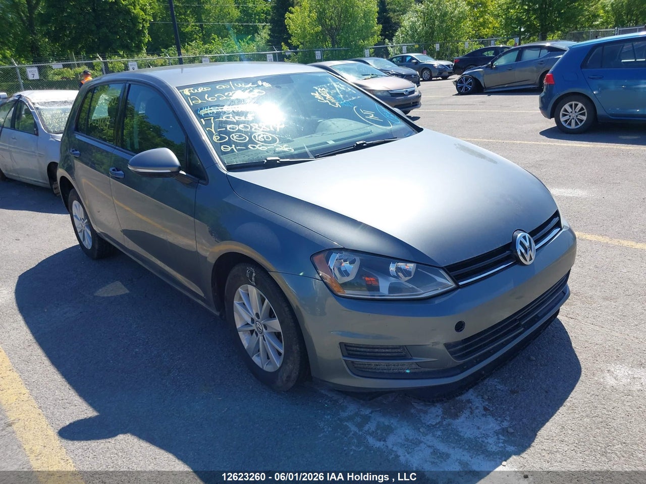 3VW117AU9HM008874 · 2017 VOLKSWAGEN GOLF 1.8 TSI COMFORTLINE/1.8 TSI HIGHLINE/1.8 TSI TRENDLINE