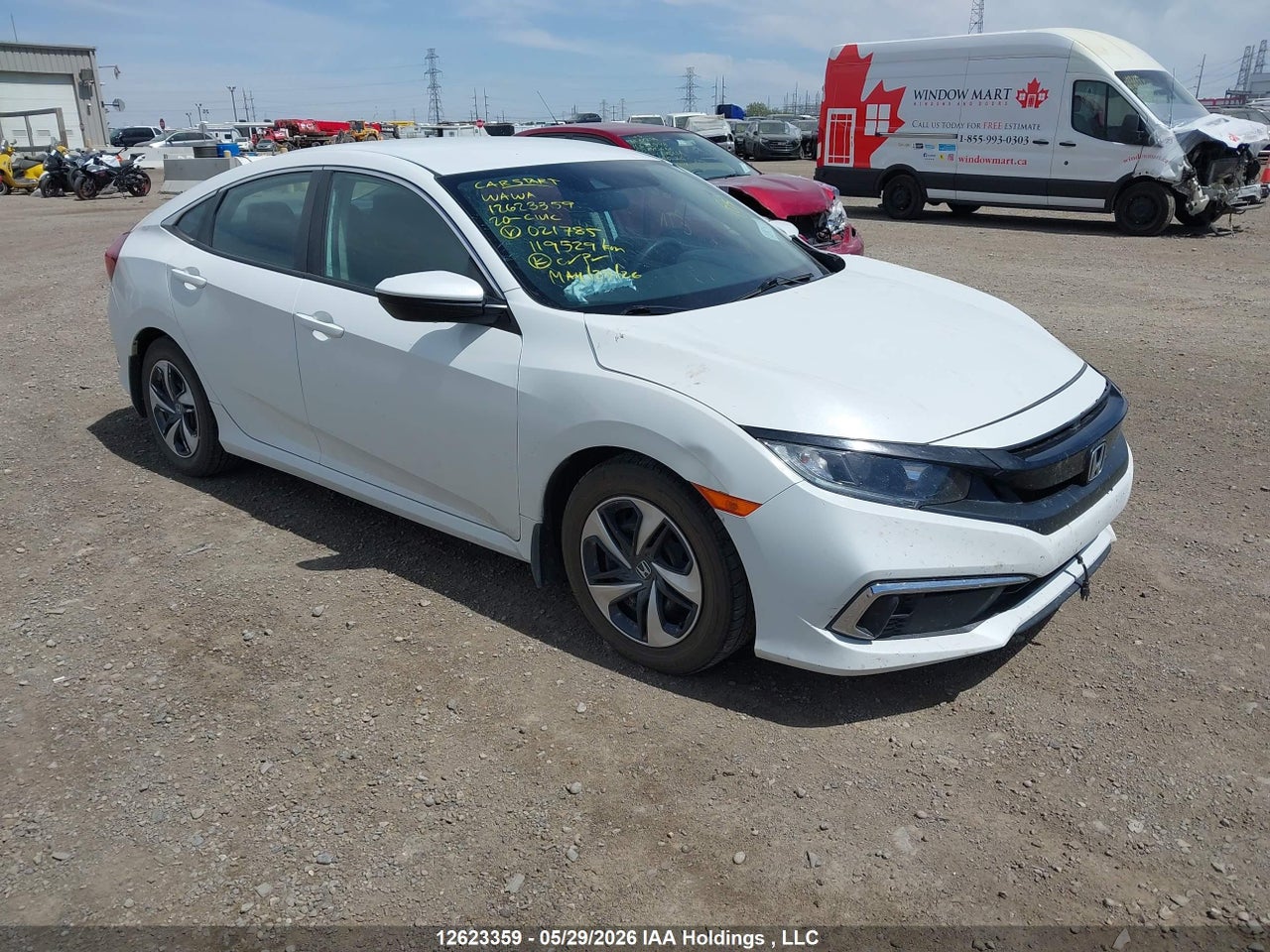 2HGFC2F59LH021785 · 2020 HONDA CIVIC LX
