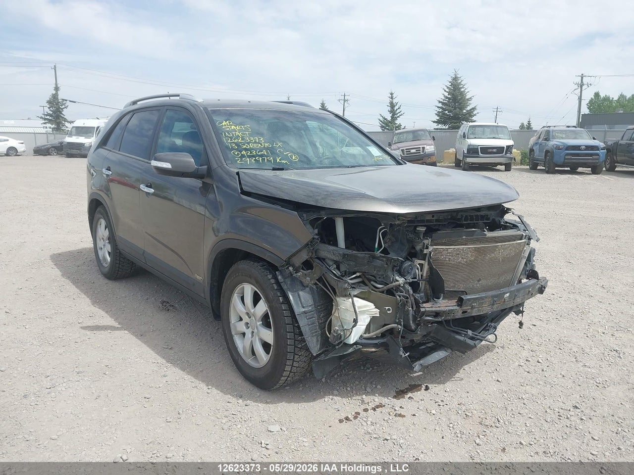 5XYKTDA24DG423641 · 2013 KIA SORENTO LX