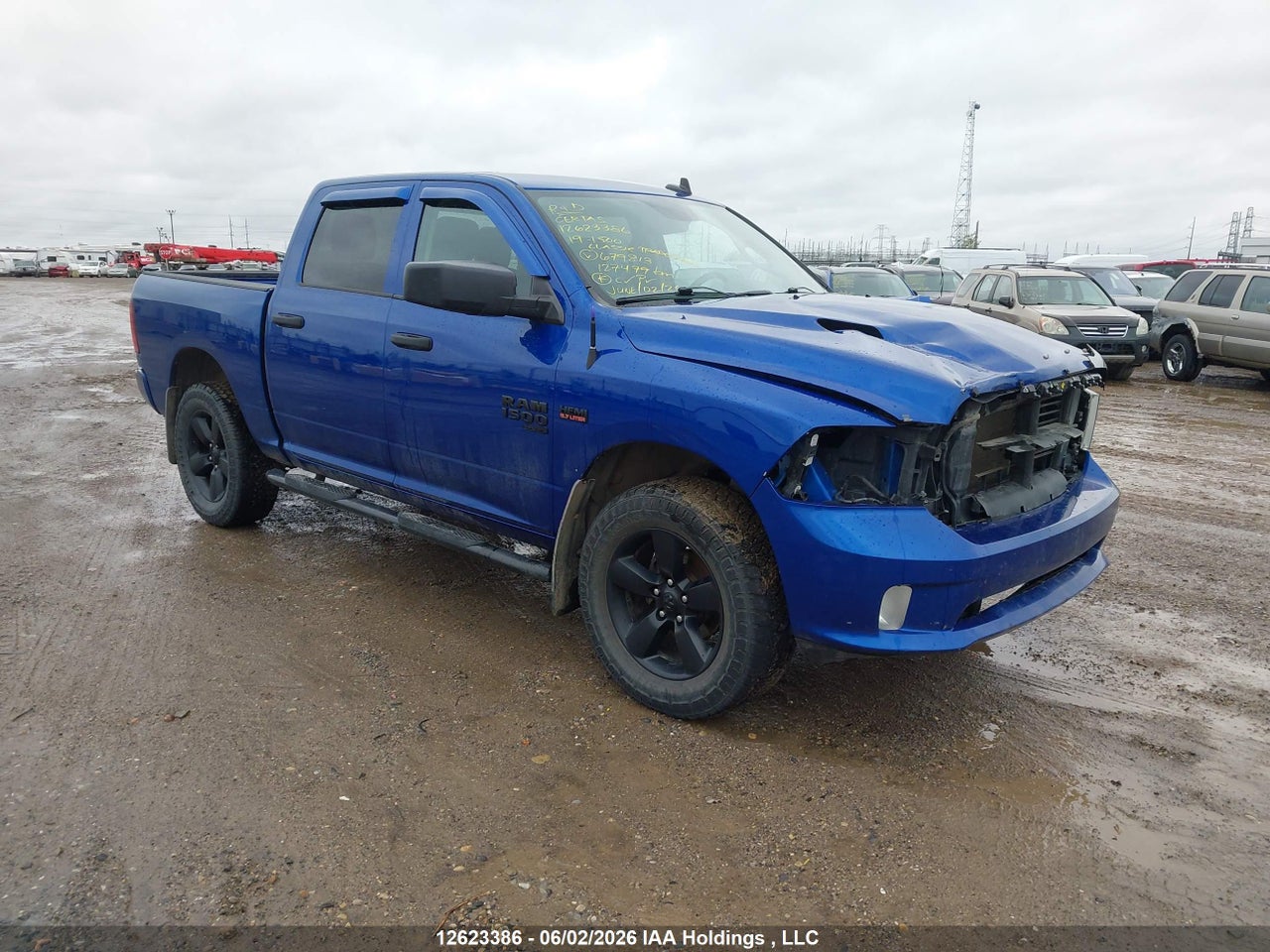 3C6RR7KTXKG679813 · 2019 RAM 1500 CLASSIC TRADESMAN