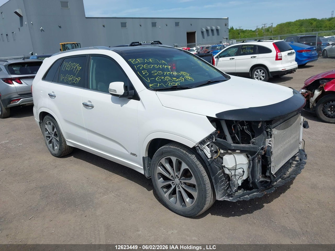 5XYKWDA70FG****** · 2015 KIA SORENTO SX