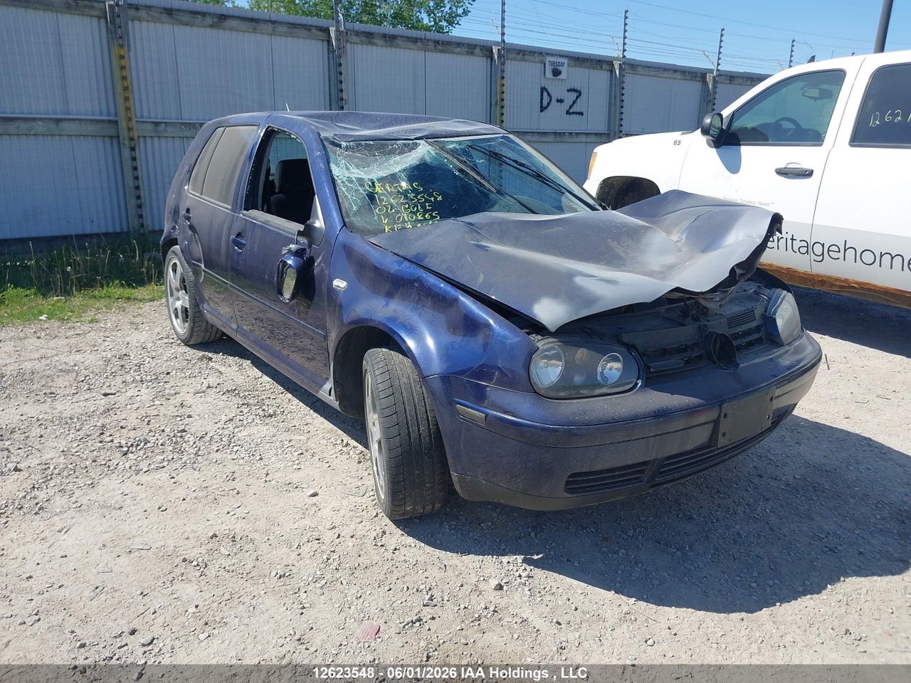 9BWGB21J224010865 · 2002 VOLKSWAGEN GOLF GLS