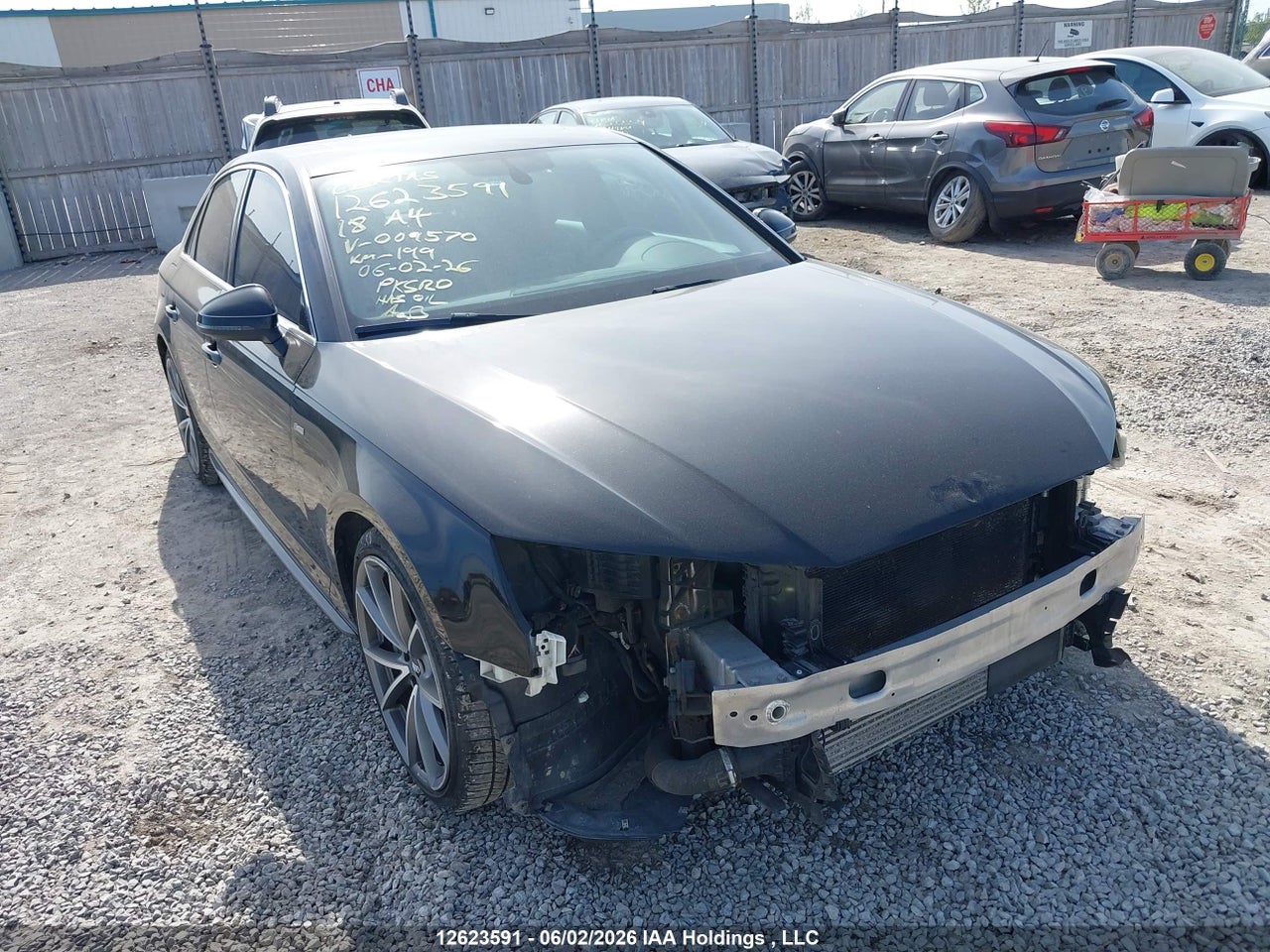 WAUENAF46JN009570 · 2018 AUDI A4 PREMIUM PLUS
