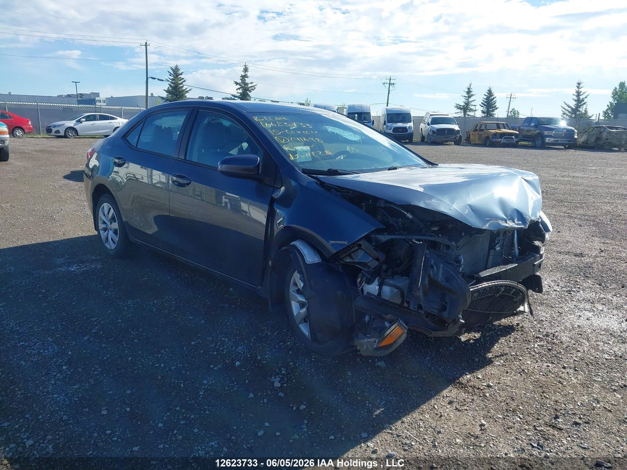 2T1BURHE6FC291698 · 2015 TOYOTA COROLLA L/LE/LE PLS/PRM/S/S PLS
