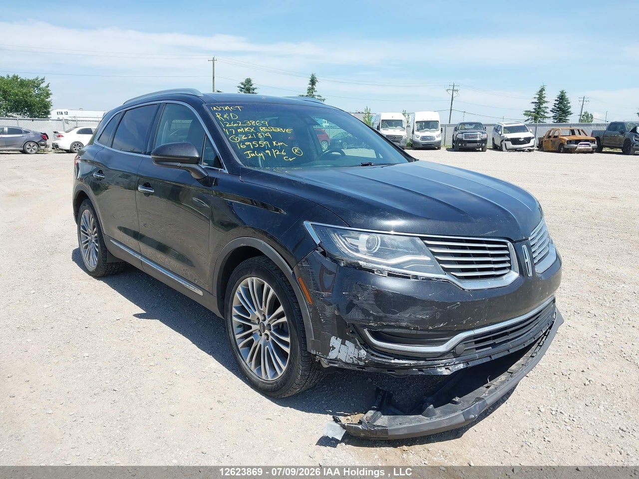 2LMPJ8LR6HBL21314 · 2017 LINCOLN MKX RESERVE