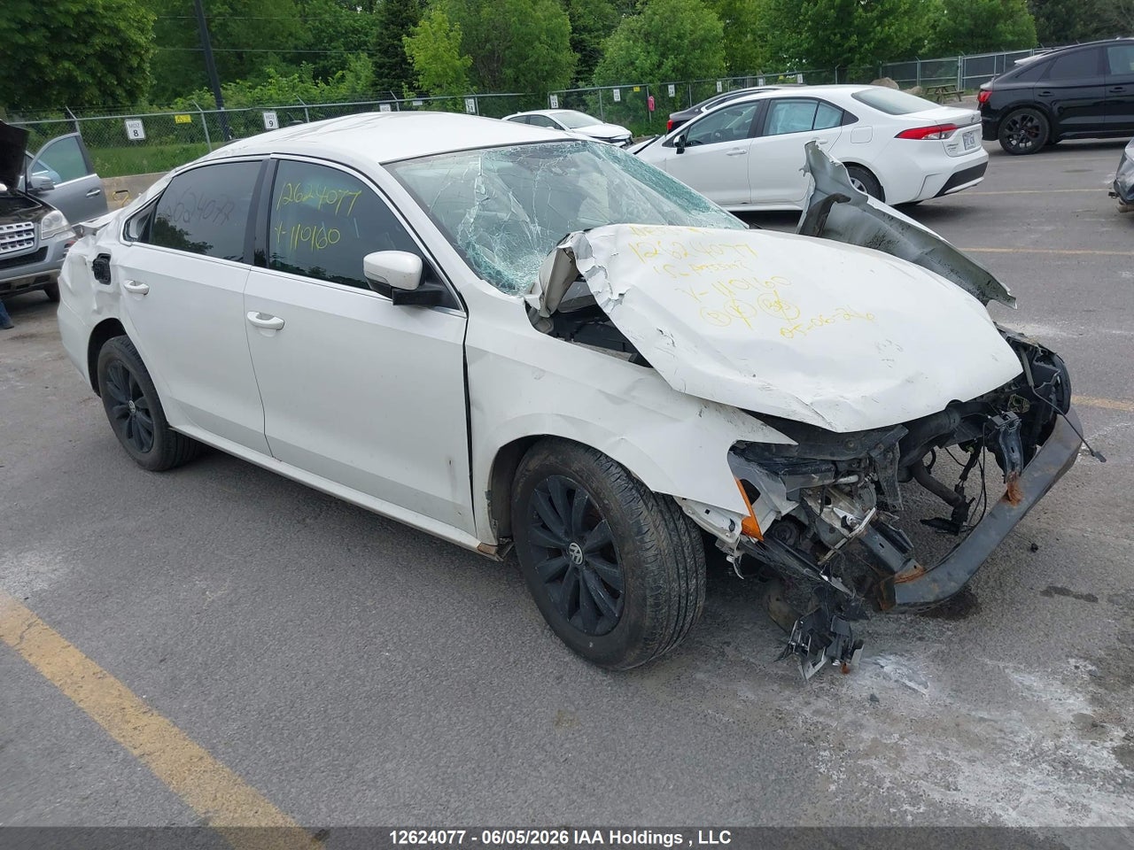 1VWAS7A35FC110160 · 2015 VOLKSWAGEN PASSAT S