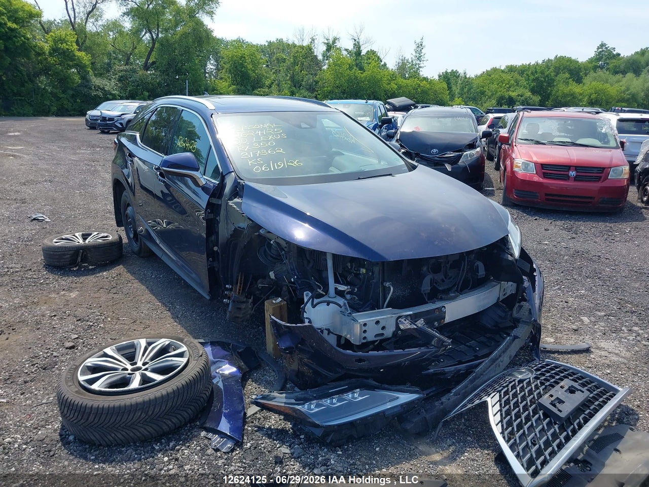 2T2JZMDAXNC317362 · 2022 LEXUS RX 350
