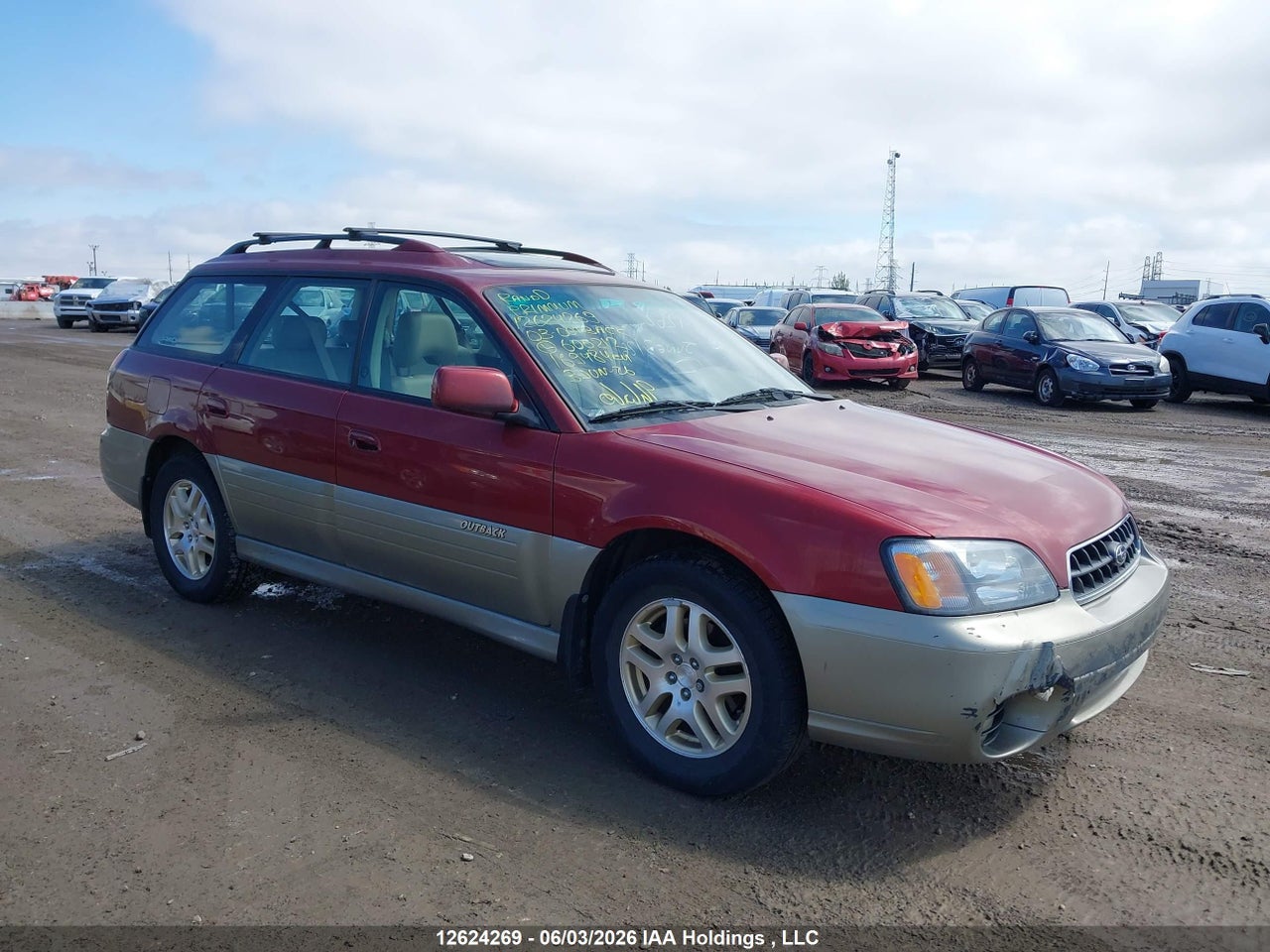 4S3BH686X37****** · 2003 SUBARU OUTBACK LIMITED
