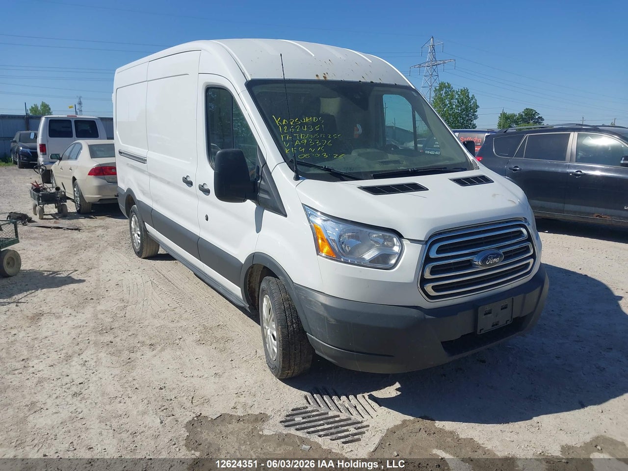 1FTYR2CV8HKA93376 · 2017 FORD TRANSIT-250