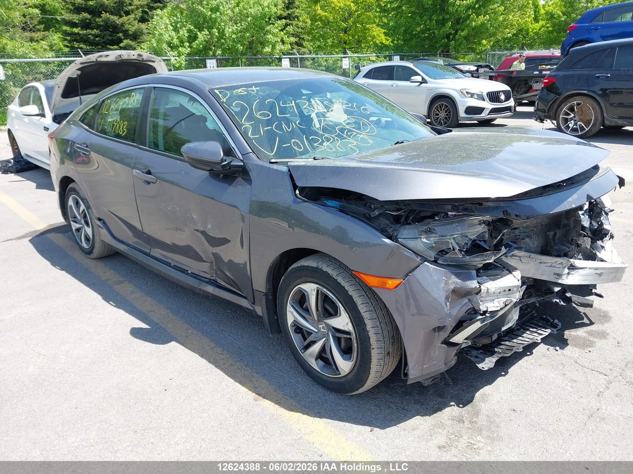 2HGFC2F50MH013883 · 2021 HONDA CIVIC LX
