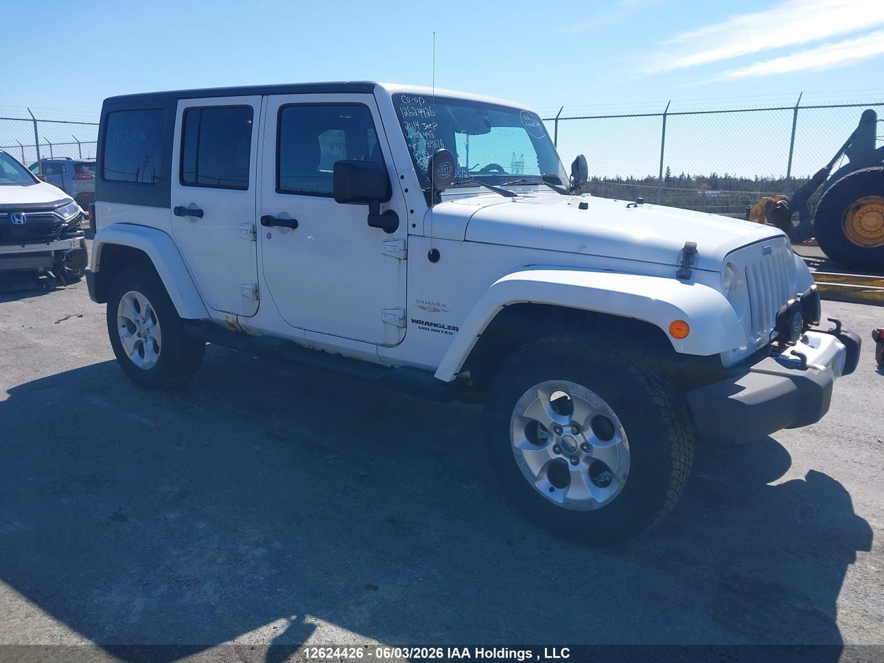1C4BJWEG6EL108448 · 2014 JEEP WRANGLER UNLIMITED SAHARA