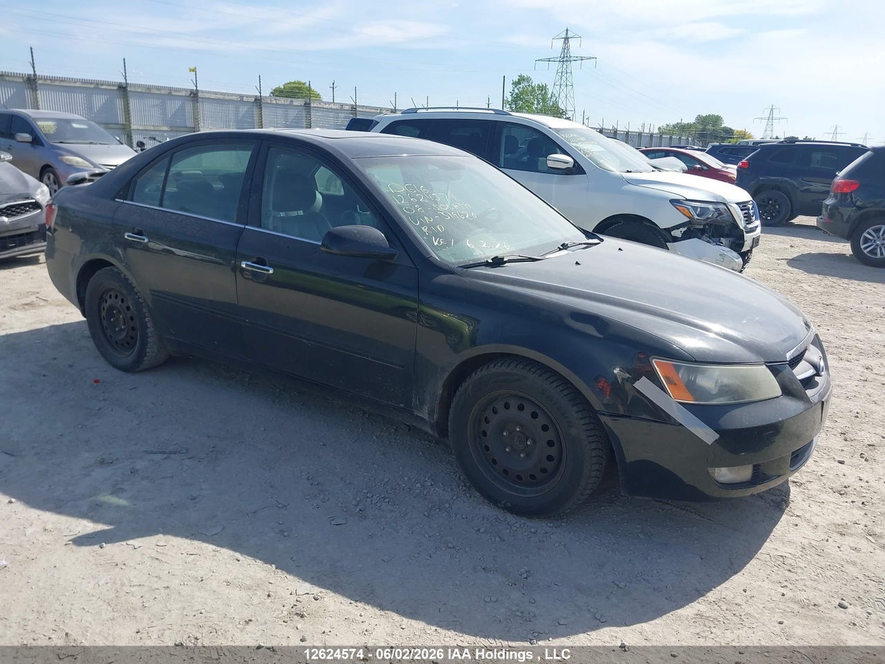 5NPET46F38H319620 · 2008 HYUNDAI SONATA GLS