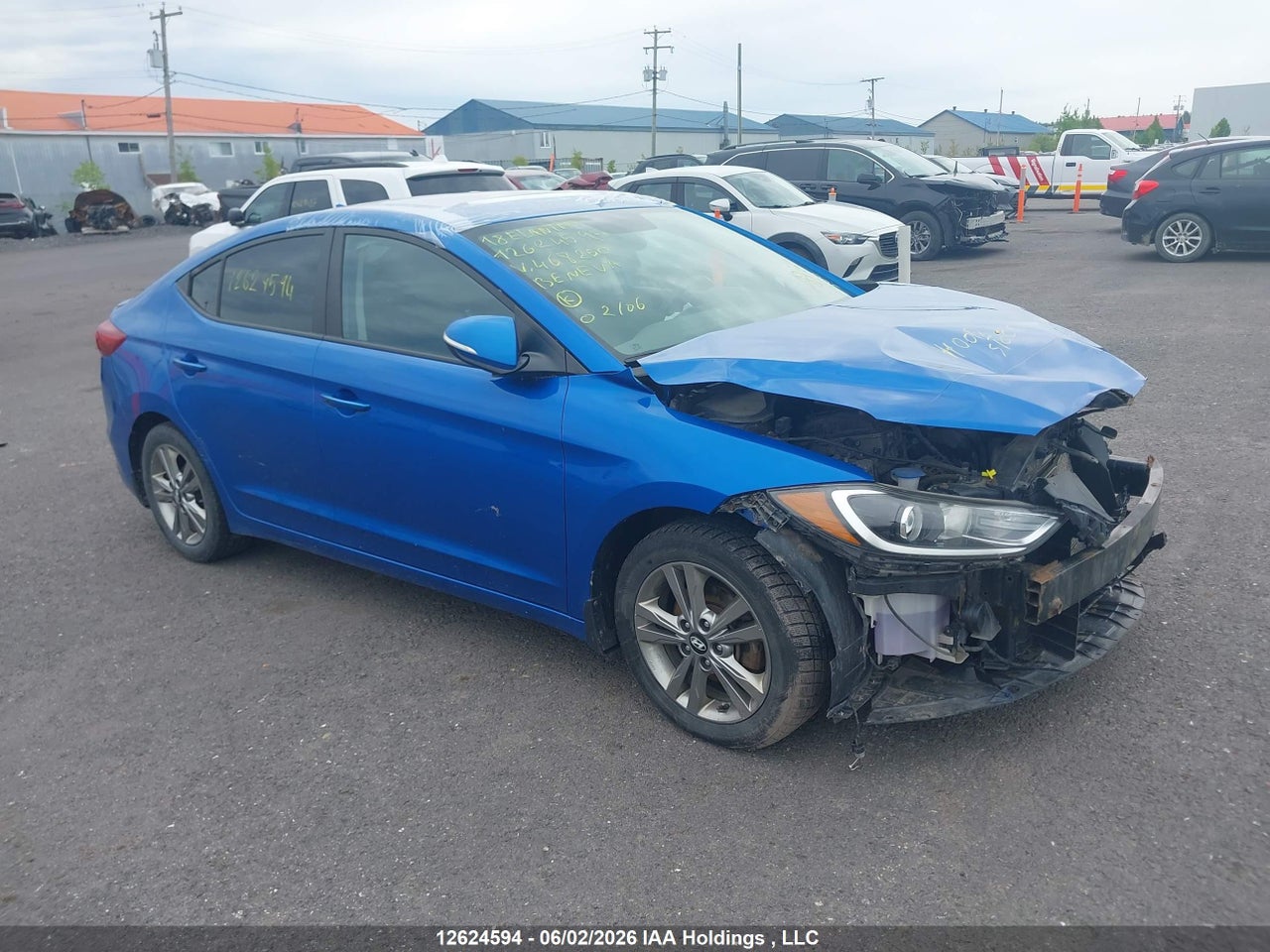 KMHD84LF5JU468250 · 2018 HYUNDAI ELANTRA GL SE