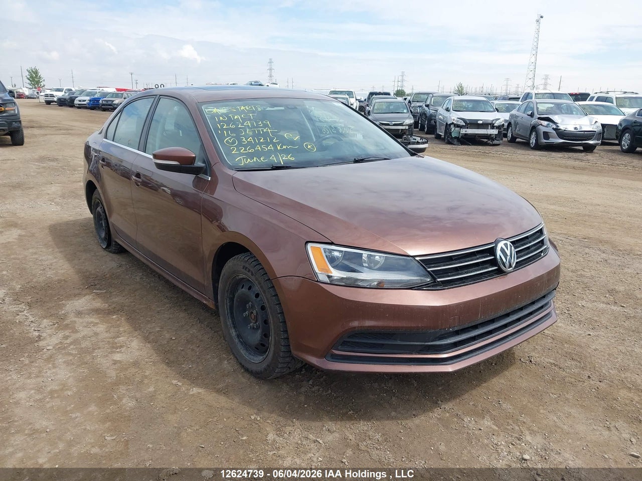 3VWD07AJ0GM341212 · 2016 VOLKSWAGEN JETTA COMFORTLINE