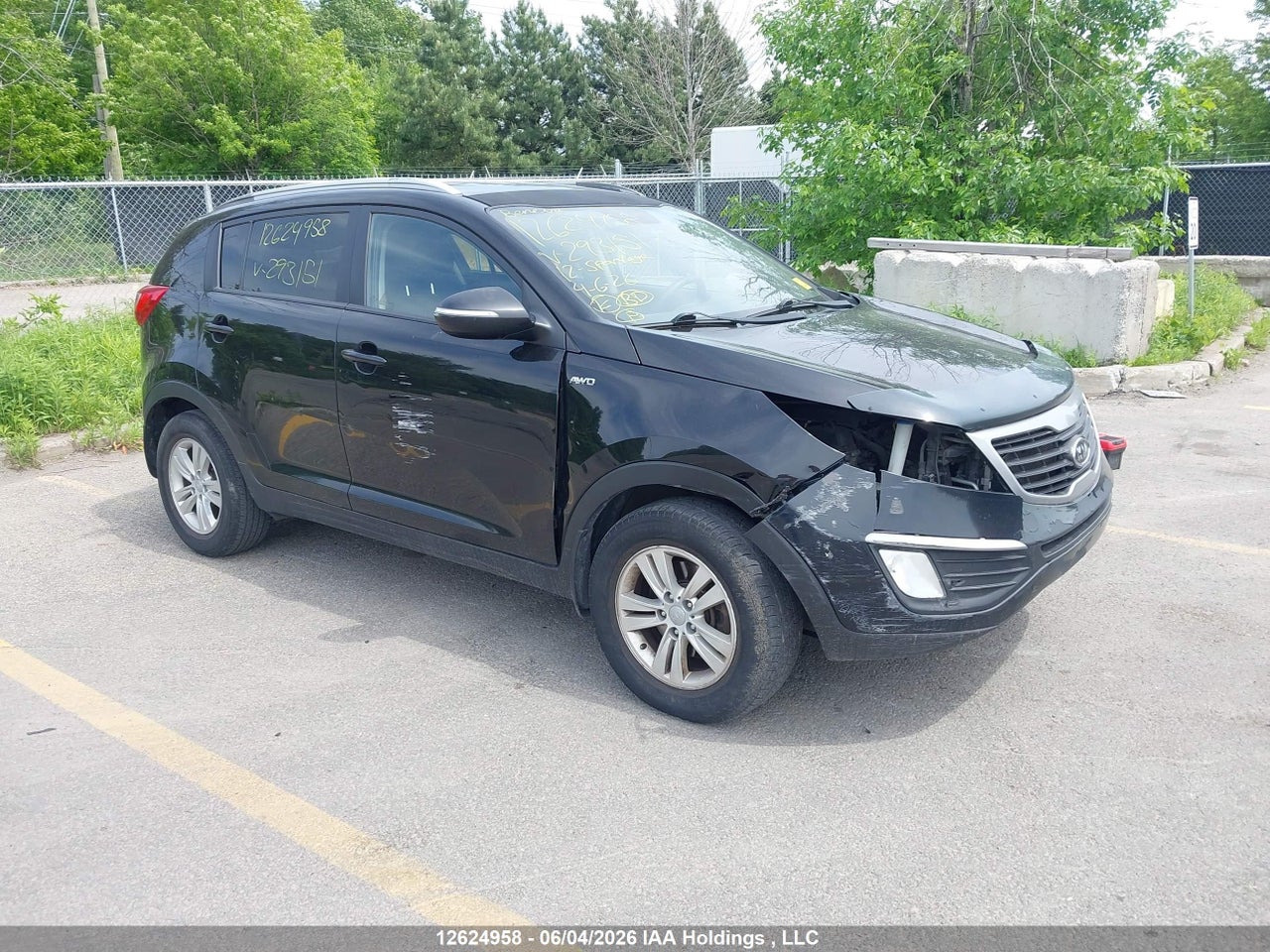KNDPBCA26C7293151 · 2012 KIA Sportage LX